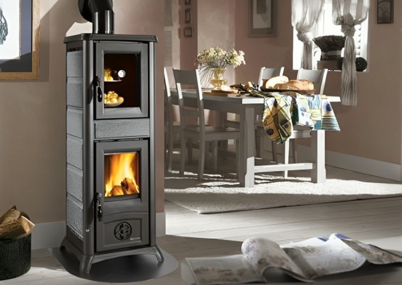 Italian wood burning stove